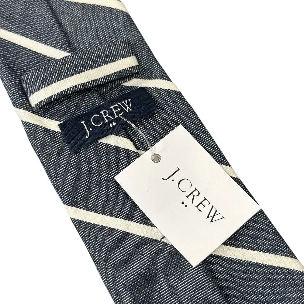 J Crew Men's‎ Thin Stripe Tie Cotton